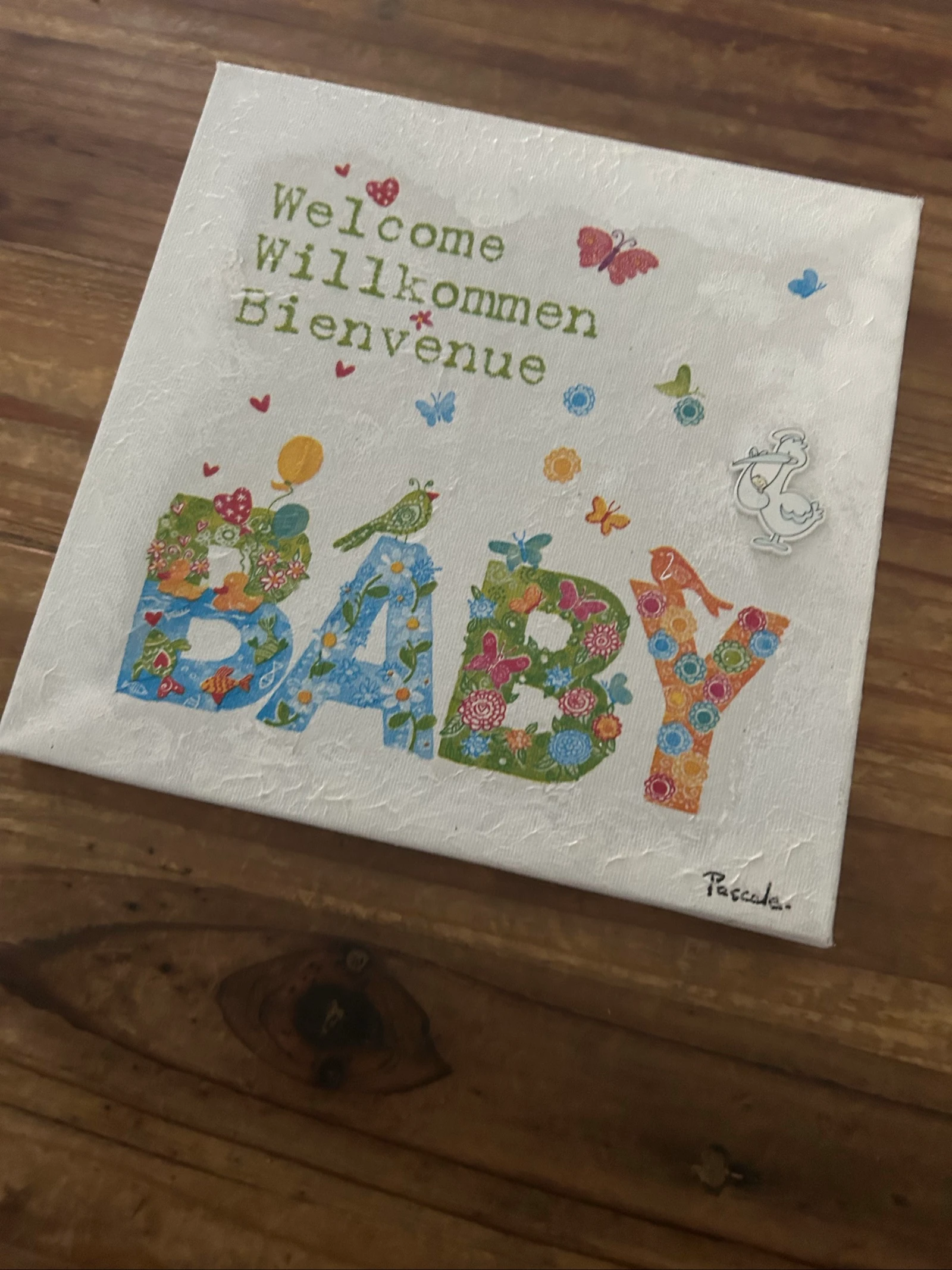Klein decoratief schilderij voor kinderen – photo 2